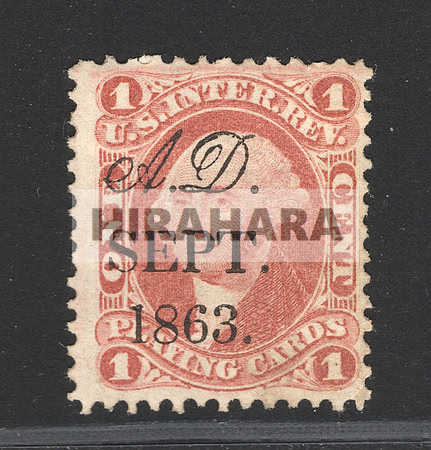 R2c - Andrew Dougherty Cancellation (1863 September)