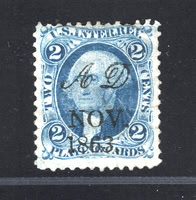 R11c - Andrew Dougherty Cancellation (1863 November)