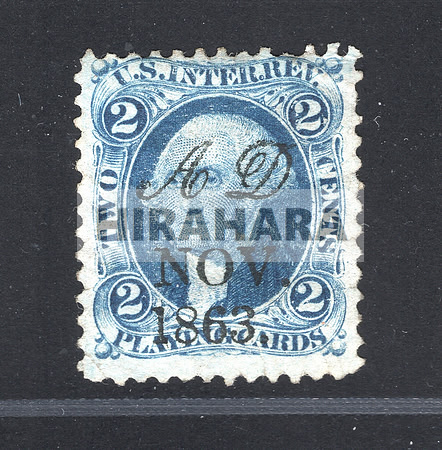 R11c - Andrew Dougherty Cancellation (1863 November)