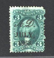 R17c - Andrew Dougherty Cancellation (1863 July)