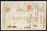 Baltimore and Ohio Rail Road Company 02 Rear w R24c (1869 February)