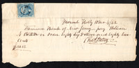 1862.11.04 - Early Use - On Document w R5c