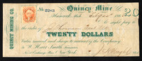 Quincy Mining Company w R6c (1866 February)