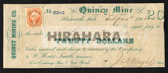 Quincy Mining Company w R6c (1866 February)