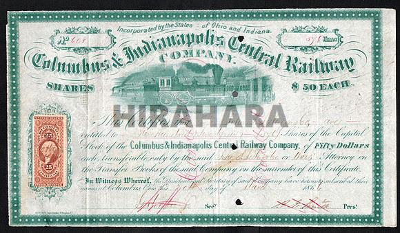 Columbus and Indianapolis Central Railway w R44c