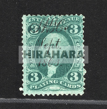 R17c - Samuel Hart & Co Cancellation (1863 September)