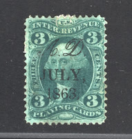 R17c - Andrew Dougherty Cancellation (1863 July)