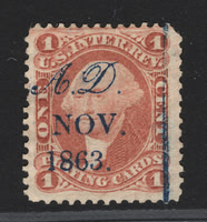 R2c - Andrew Dougherty Cancellation (1863 November)