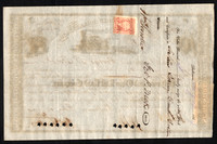 Baltimore and Ohio Rail Road Company 04 Rear w R24c (1869 February)