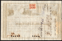 Baltimore and Ohio Rail Road Company 01 Rear w R27c (1869 February)